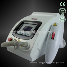 Popular Yag laser pigment and tattoo removal machine